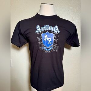 ARIZONA BLACK AND BLUE T SHIRT  100% cotton UNISEX